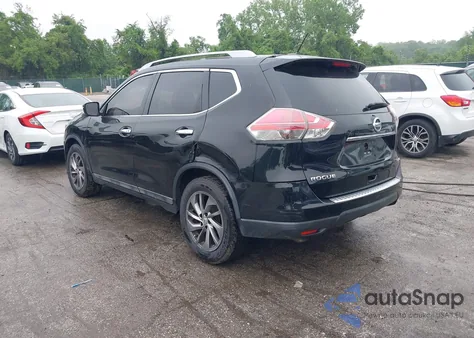 2015 Nissan Rogue Sl из США, поврежденный, VIN 5N1AT2MVXFC796319